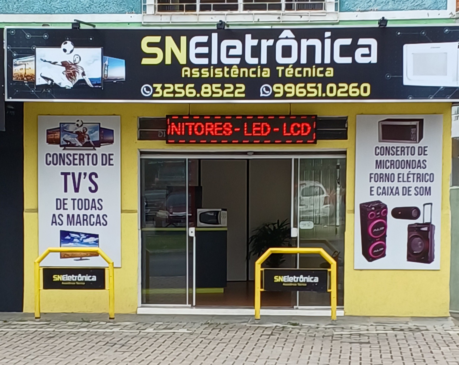SN Eletrônica - Loja Física em Santa Cândida, Curitiba